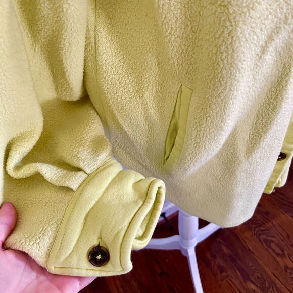 Free People Ruby Shacket in Luminary Yellow - XS (Orig. $128) Oversized - Picture 6 of 7